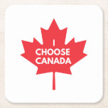 Ich wähle den Canada Paper Untersetzer<br><div class="desc">Der perfekte Untersetzer,  um der Welt eine Botschaft zu senden.</div>