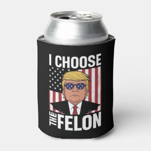 Ich wähle den Verbrecher Trump 2024 Republikanisch Dosenkühler