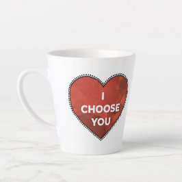 Ich wähle dich Tasse