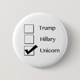 Ich wähle Einhorn-Knopf Button