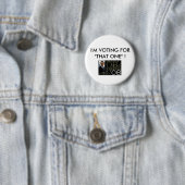 Ich WÄHLE FÜR " DIESES"! BARACK OBAMA Button (Beispiel)