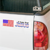 ICH WÄHLE für JESUS-AUTOAUFKLEBER Autoaufkleber (Auf Lkw)