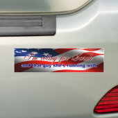 Ich wähle für Sarah-Autoaufkleber Autoaufkleber (Auf Auto)