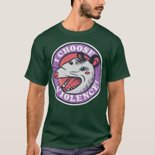 Ich wähle Gewalt Skunk Opossum von Tobe Fonseca T-Shirt