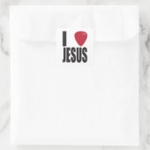 Ich wähle Jesus Stickers (Tasche)