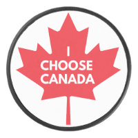 Ich wähle Kanada Hockey Puck