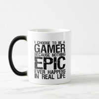 Ich wähle mich aus, ein Gamer Funny Mug zu sein