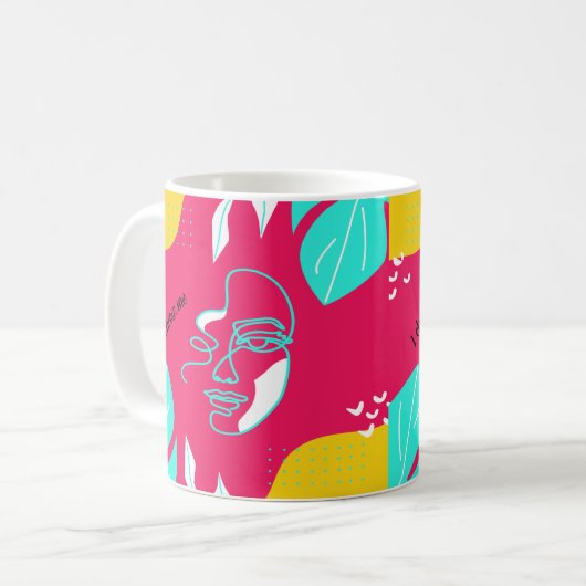 Ich wähle mich kaffeetasse (Vorderseite Links)