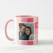 Ich wähle Sie für immer Liebe Foto Custom Tasse (Links)