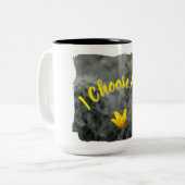 Ich wähle Stück Tasse (Vorderseite Links)
