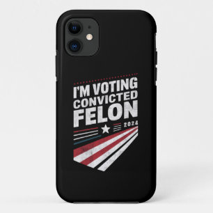 Ich wähle verurteilter Verbrecher 2024 Trump  Case-Mate iPhone Hülle