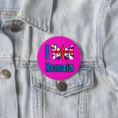 Ich wählte bleibe - EU-Referendum Brexit Button (Beispiel)