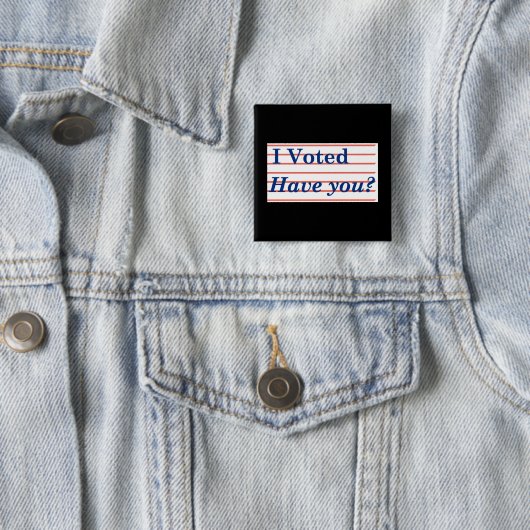 Ich wählte! button (Beispiel)