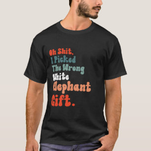 Ich wählte die falschen weißen Elefanten Geschenke T-Shirt