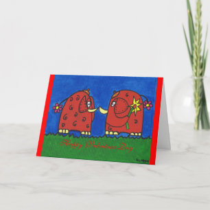 Ich wählte diese für ya, glücklicher Valentinstag Feiertagskarte