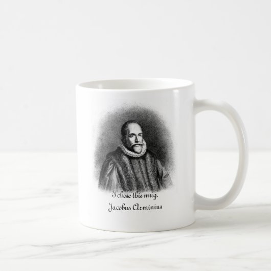 Ich wählte diese Tasse. Jacobus Arminius Kaffeetasse (Rechts)