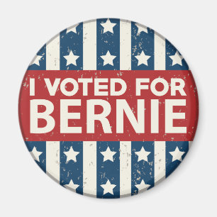 Ich wählte für Bernie Magnet