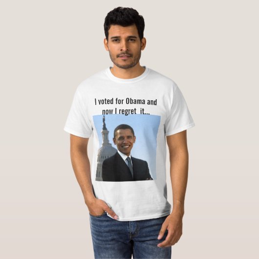 Ich wählte für Obama T-Shirt (Vorne ganz)