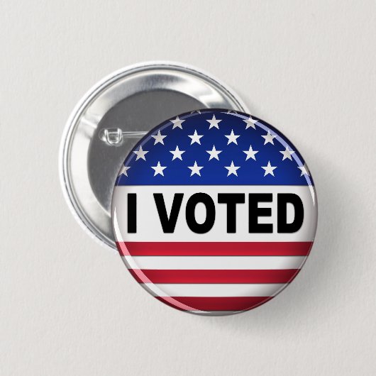 Ich wählte - Knopf Button (Vorne & Hinten)