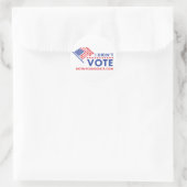 Ich wählte nicht Aufkleber (Tasche)