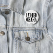 Ich wählte OBAMA-Knopf Button (Beispiel)