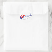 Ich wählte Sticker (Tasche)