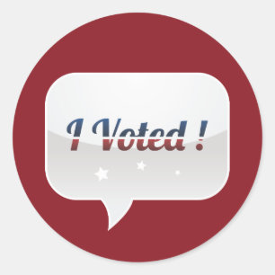 Ich wählte Sticker