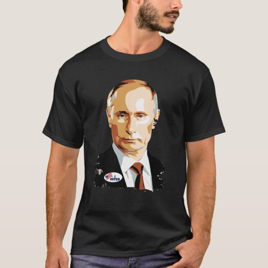Ich wählte Wladimir Putin mit USA, die ich T-Shirt (Vorderseite)