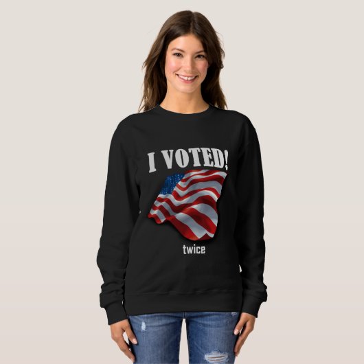 Ich wählte… zweimal sweatshirt (Vorne ganz)