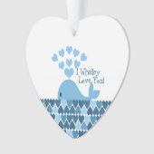 Ich wale dir Liebe Ornament (Vorderseite)