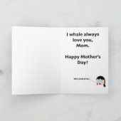 Ich wale immer Liebe Sie Mama Karte (Innenseite)