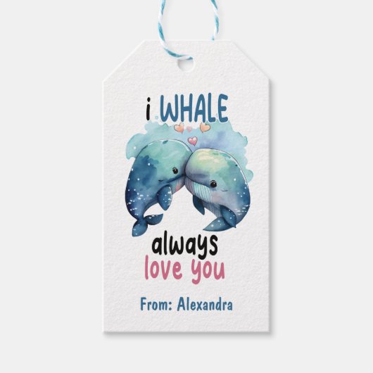 Ich wale immer Liebe Sie Spaß Valentine Pub Geschenkanhänger (Vorderseite)