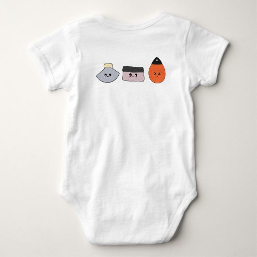 Ich wale lieber baby strampler (Rückseite)