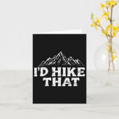 Ich wanderte den Backpacker Funny Mountain Wanderu Karte (Gelbe Blume)