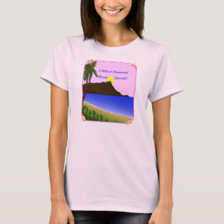 Ich wanderte Diamant-Kopf Hawaii T-Shirt