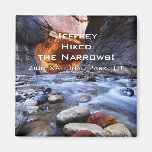 Ich wanderte die Engen, Zion Nationalpark, Magnet