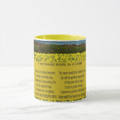 ICH WANDERTE EINSAM ALS CLOUD* TASSE (Zentrum)