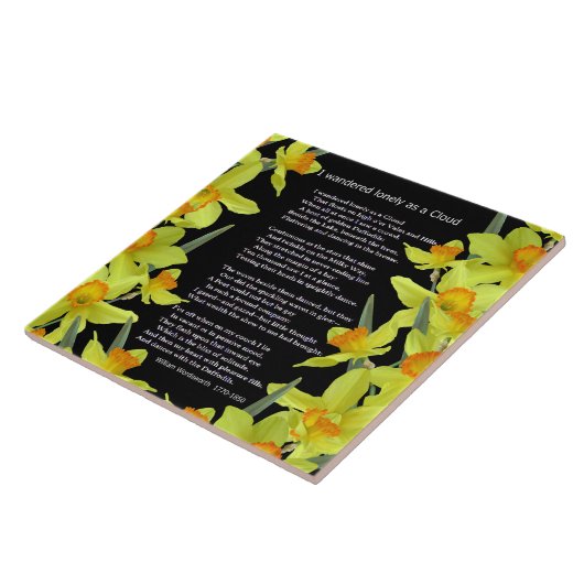 ICH WANDERTE EINSAM ALS WOLKE FLIESE (Seite)