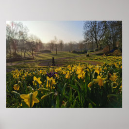 Ich wanderte einsam als Wolke von William Wordswor Poster