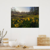 Ich wanderte einsam als Wolke von William Wordswor Poster (Küche)