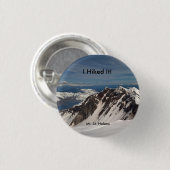 Ich wanderte Mt. St. Helens Button (Vorne & Hinten)