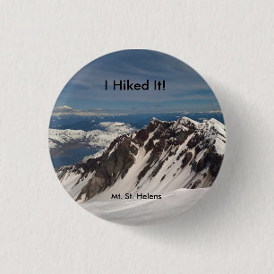 Ich wanderte Mt. St. Helens Button