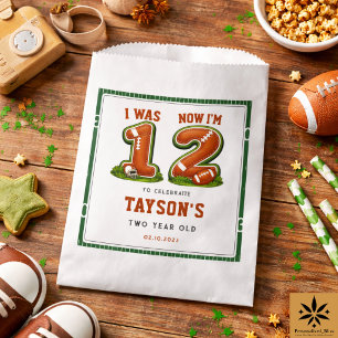 Ich war 1, jetzt bin ich 2 – Fußball 2. Geburtstag Geschenktütchen