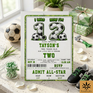 Ich war 1 jetzt bin ich 2 Fußball – All-Star 2. Ge Einladung