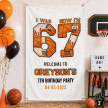 Ich war 6, jetzt bin ich 7 Basketball – 7. Geburts