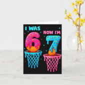 Ich war 6 jetzt bin ich 7 lustig 67 Meme Eiscreme Karte (Gelbe Blume)