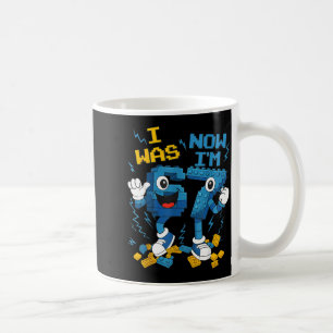 Ich war 6 jetzt bin ich 7 Lustig 67 Sechs Sieben 6 Kaffeetasse