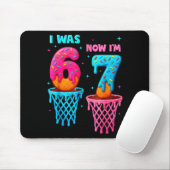 Ich war 6 jetzt bin ich 7 lustiges 67 Meme Eis-Dri Mousepad (Mit Mouse)