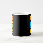 Ich war 6 jetzt bin ich 7 sechs sieben 7. Geburtst Kaffeetasse (Mittel)