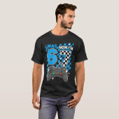 Ich war 6 jetzt bin ich 7 Spielcontroller 7. Gebur T-Shirt (Vorne ganz)